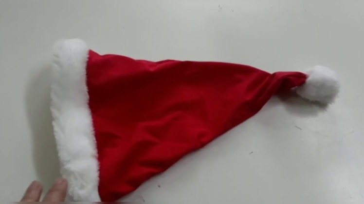 DIY - Touca do Papai Noel