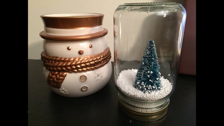 DIY Waterless Snow Globe