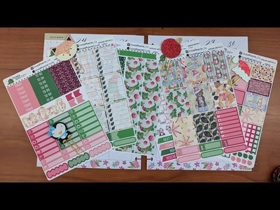 Happy Planner Plan with Me December 24-30 featuring StickerMonsterCo