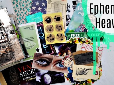 "Hoard It" Journal  : Ephemera Organizer Flip Through : Favorite Inspirational Bits