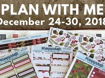 Hobonichi Cousin Plan with Me + GIVEAWAY || December 24-30 2018 || Planner Kate