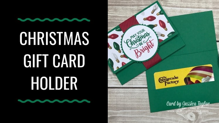How to Make Gift Card Holders
