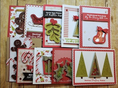 10 Cards 1 Kit | Happy Holly Days | Queen & Co.