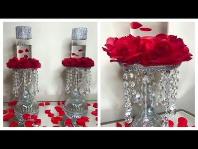 DIY DOLLAR TREE VALENTINES DAY CHANDELIER CANDLE HOLDERS 2019 ❤️ MEET THE NEW LOVE IN MY LIFE ❤️