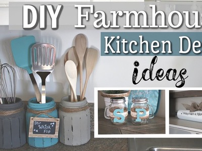 DIY Farmhouse Kitchen Decor | DIY Home Decor 2019 | Krafts by Katelyn
