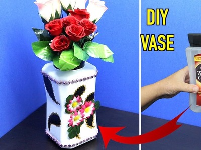DIY Flower Vase Art and Craft Ideas How to Reuse Coffee Jar