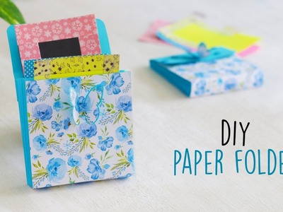 DIY Mini Paper Folder | Accordion Folder |  Craft Ideas