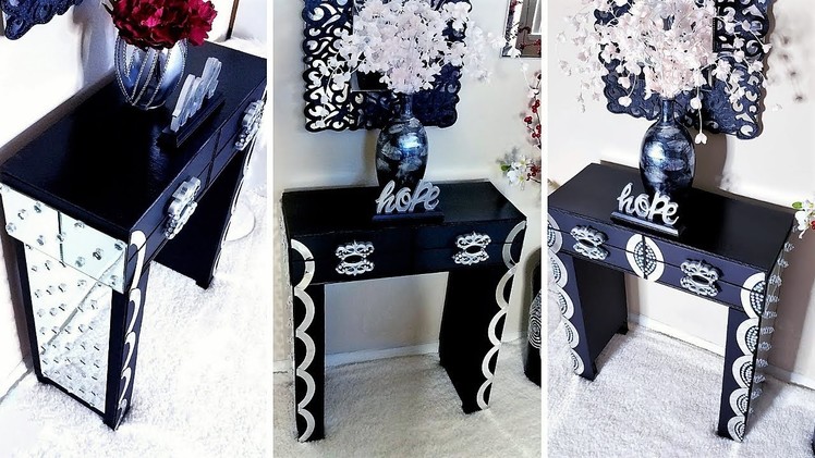 Diy Table From Dollar Tree Organizers| Inexpensive Home Decor ideas!
