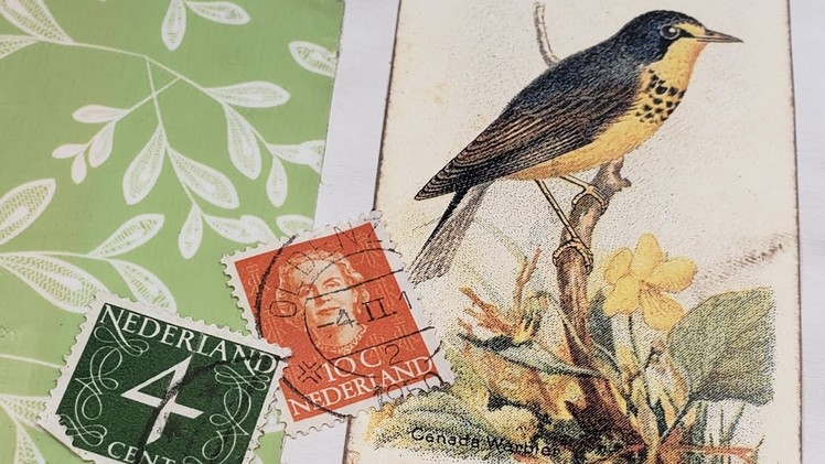 Easy Ways to Use Postage Stamps in Junk Journals | Featuring My Personal Junk Journal