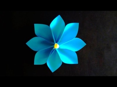 How to make paper flowers origami | Paper flowers making | Paper flower craft | Paper flowers diy
