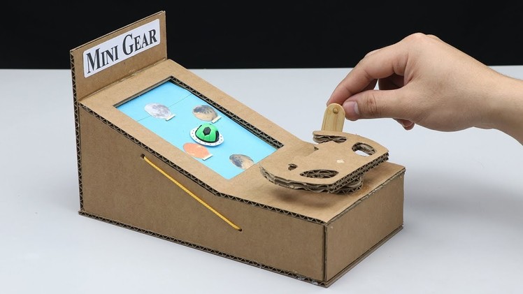 How To Make UFO Desktop Game from Cardboard