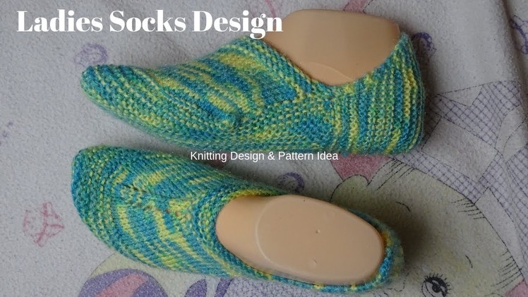 Ladies Punjabi Jutti || Ladies Socks in hindi || Knitting Slippers, Shoes For Ladies & Socks Bunai.