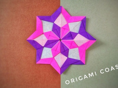 Origami Coaster by shakefororigami