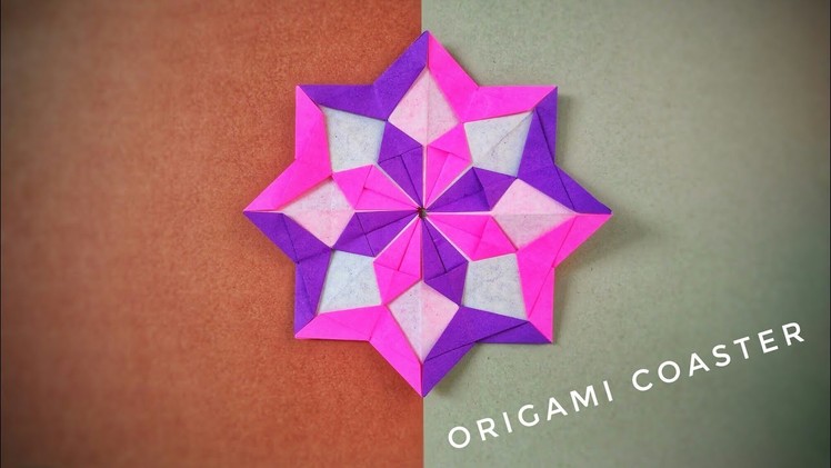 Origami Coaster by shakefororigami