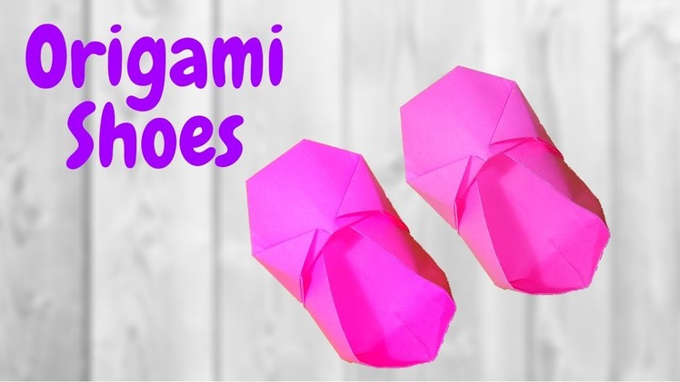 Origami Shoes Design Idea || Paper Shoes Making Tutorial