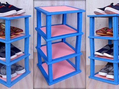 Shoes Stand !! Best Out Of Waste Organization Idea 2019 | DIY Shoes Rack | How to Make Shoes Rack