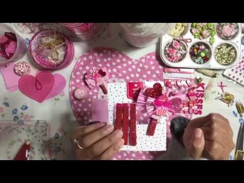 #4 Valentine's???? Day Series Series 2019 - DIY Altered Clothespins - Valentine's Day Embellishments