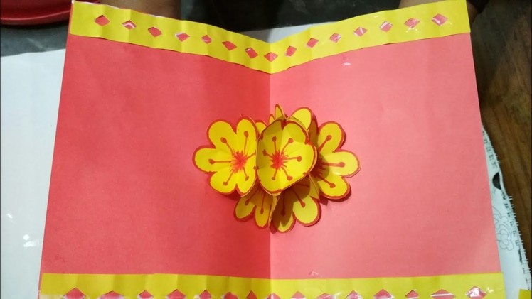 Basteln Pop  Up Karten basteln mit Papier   DIY Geschenke   Bastelideen Muttertag