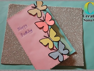 Beautifull Handmade Birthday card idea || DIY greeting card ideas for birthday