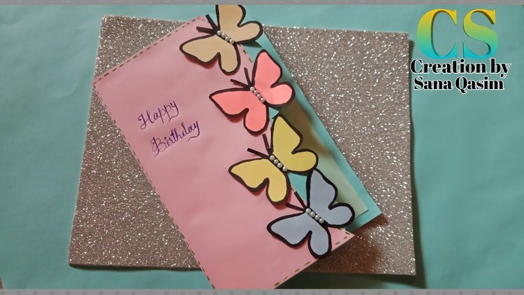 Beautifull Handmade Birthday card idea || DIY greeting card ideas for birthday
