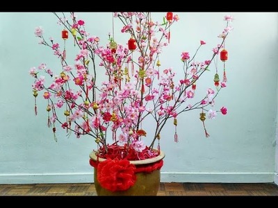 D.I.Y Cherry Blossom Flower for CNY