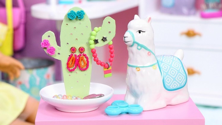 DIY Cactus Jewelry Holder Doll Craft