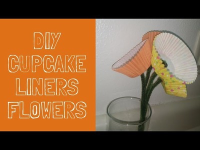 DIY Cupcake Liner Flowers || Little Learners Corner