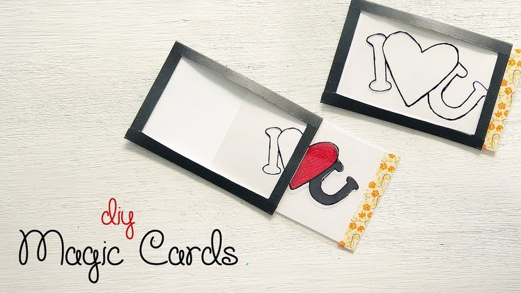 DIY Magic Card | Handmade Greeting Card | Heart Card