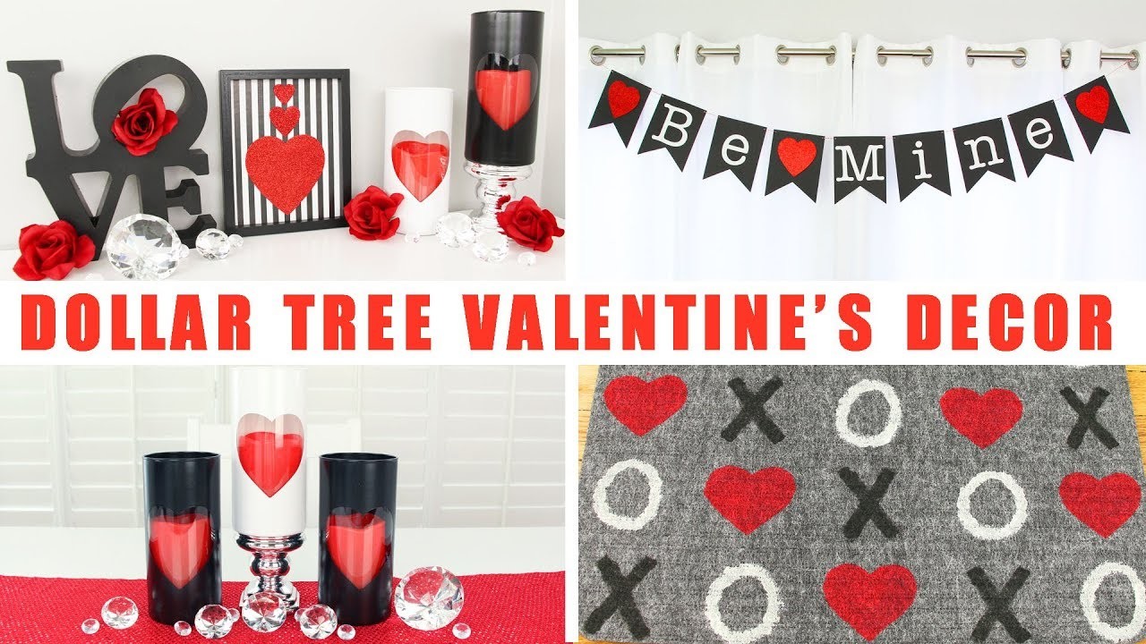 DOLLAR TREE DIY VALENTINE’S DAY DECOR | Valentine’s DIY Decor Ideas