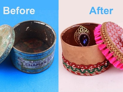 Easy #BestOutofWaste Craft - Amazing Way to Reuse waste materials #DIY Jewelry Organizer