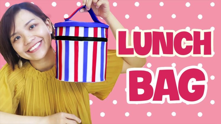 Make Your Own Cute DIY LUNCH BAG!