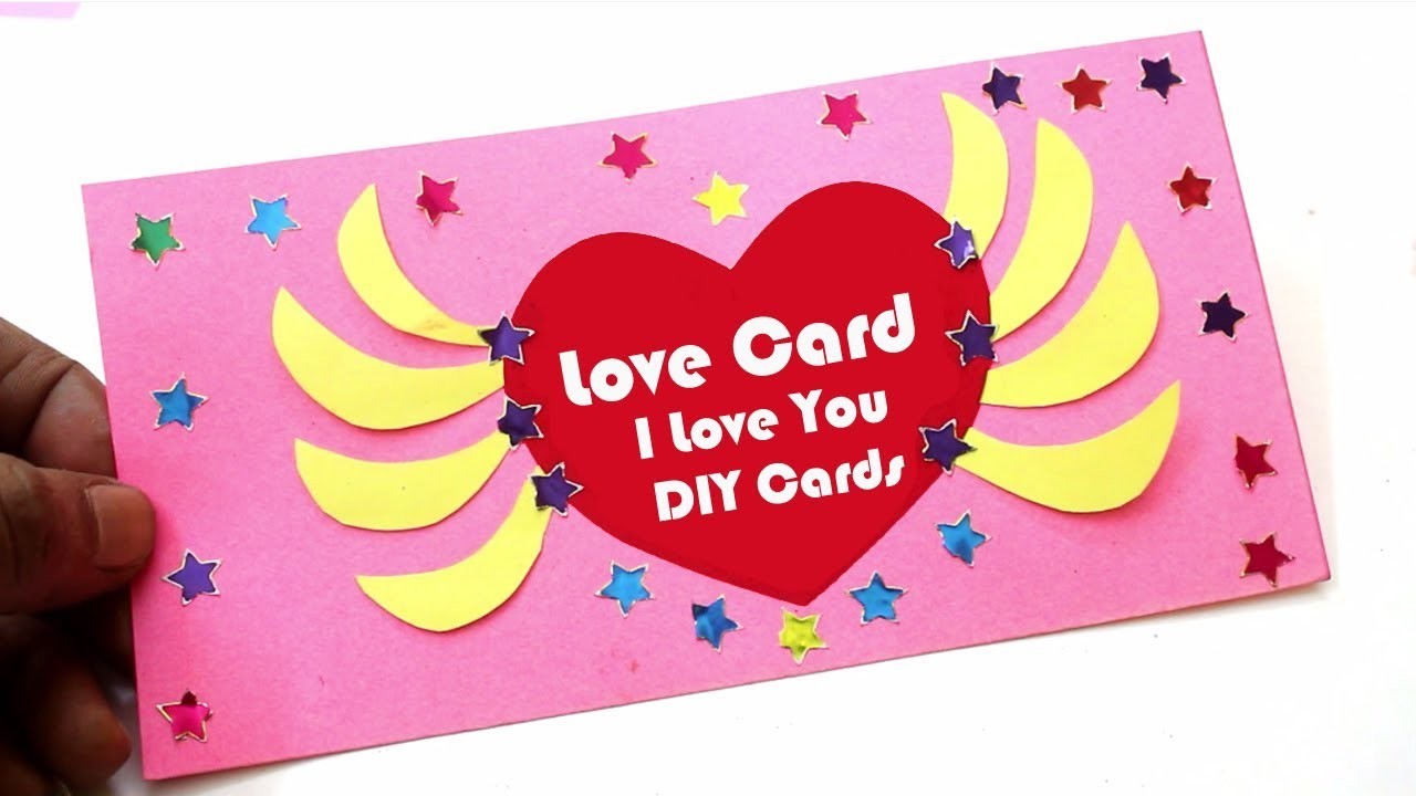 3d Heart Card Making Diy Cards For Love Simple Easy Greeting Card Idea