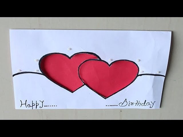 DIY - Beautiful Handmade Birthday card || Birthday card idea || Birthday Greeting Card