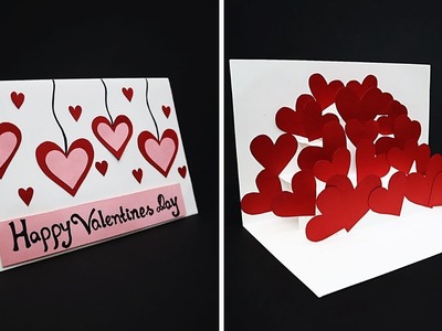 DIY Pop Up Love Card For Valentine's Day | Handmade Valentine Card