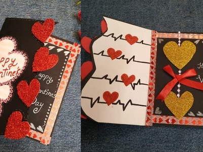 Handmade Valentine's day card |DIY Valentine's Day Cards|Cute DIY Valentine's Day Cards