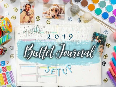 How To Bullet Journal for Beginners! 2019 Setup & DIY Easy Ideas for Maximum Productivity!
