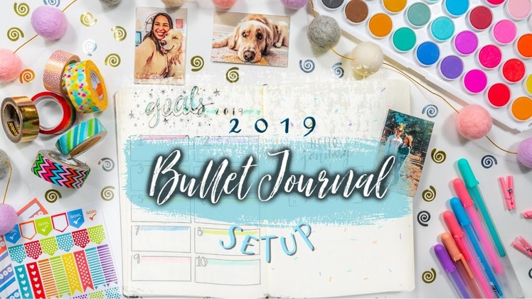 How To Bullet Journal for Beginners! 2019 Setup & DIY Easy Ideas for Maximum Productivity!