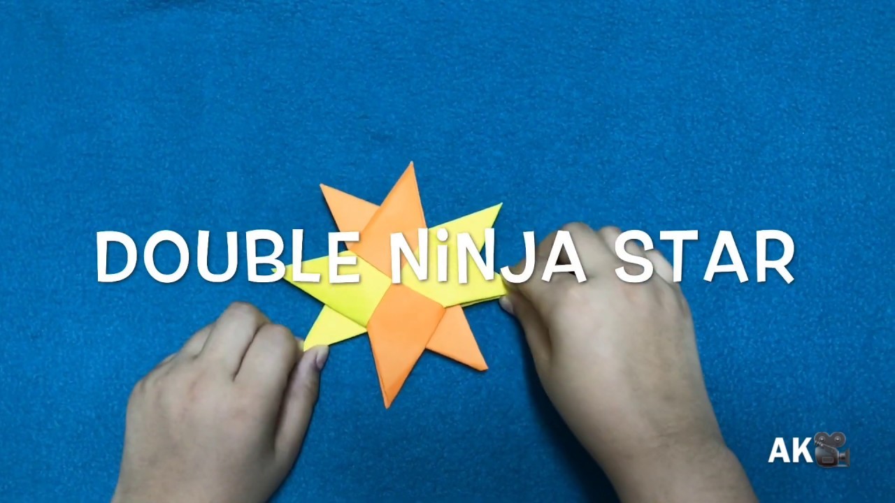 Star How To Make A Double Ninja Star Happy New Yearpaper