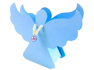 Origami angel 3d paper craft tutorial diy. How to make angels for christmas& crafts ideas homemade