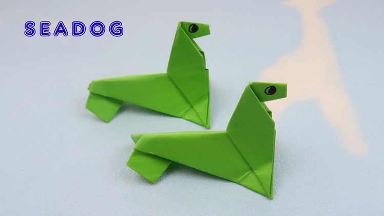 Origami Seadog - How to Make Seadog | Origami Tutorials | Paper Craft Ideas
