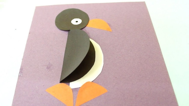 Paper Craft For Kids - Easy 3D Bird Making | Art & Craft With Paper | Craft Idea For Kids