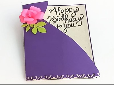 Sister Happy Birthday cards ideas| DIY Birthday card | complete tutorial