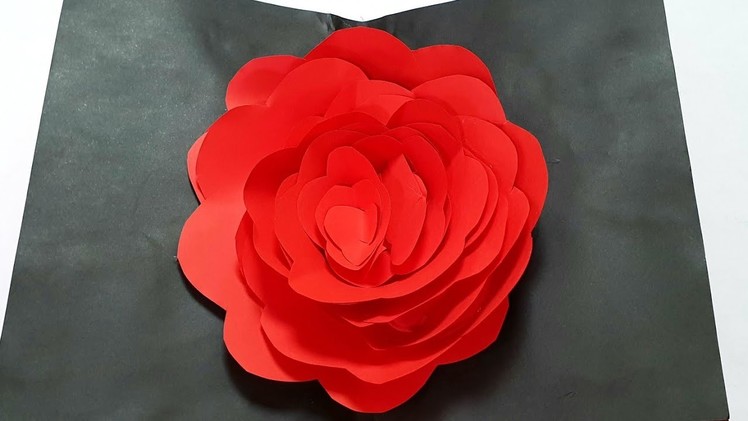 Valentine Greeting card. how to make Valentine card at home. simple craft