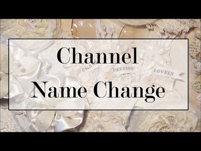Channel Name Change, Thrifting and Projects + DIY