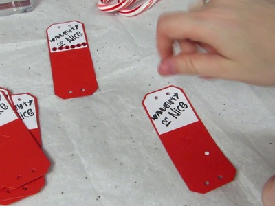 Christmas Craft Fair.Crafting Ideas: Candy Cane Treat Holders (Tutorial)