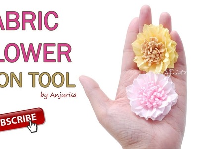 Flower Craft with Cloth - How to Use Flower Making Tools