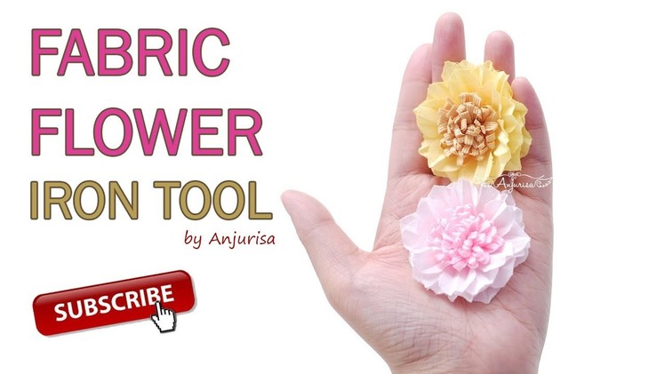 Flower Craft with Cloth - How to Use Flower Making Tools