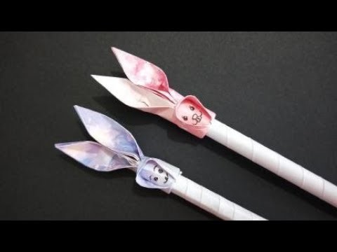 How to make a pen set for children | DIY paper crafts | Easy Origami step by step Tutorial