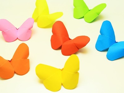 How To Make Paper Butterflies | Paper Butterflies Craft Ideas