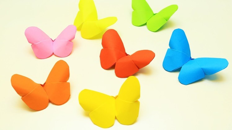How To Make Paper Butterflies | Paper Butterflies Craft Ideas